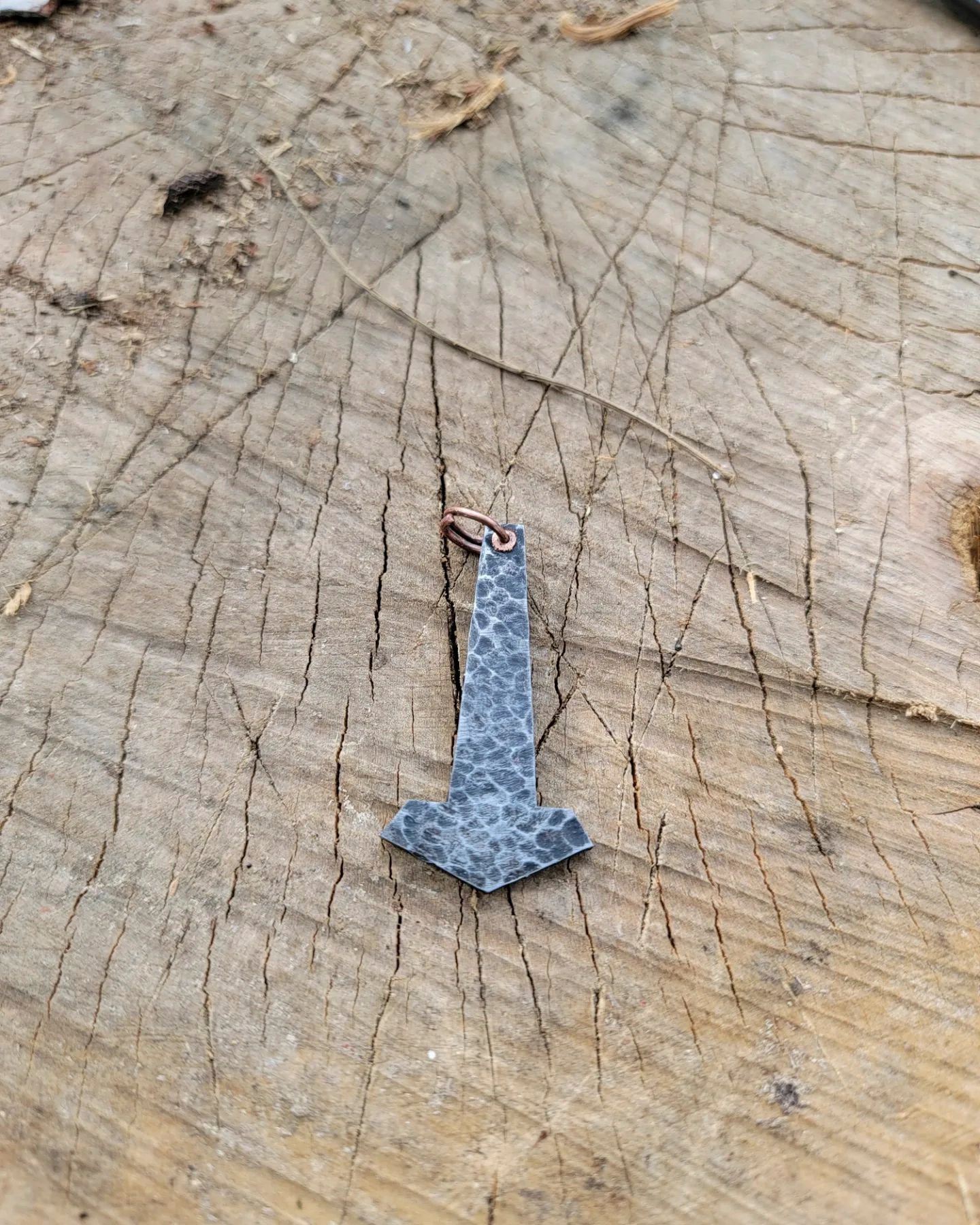 Iron Mjolnir Pendant